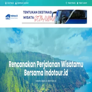 Website Pemesanan Bus Pariwisata Indotour.id
